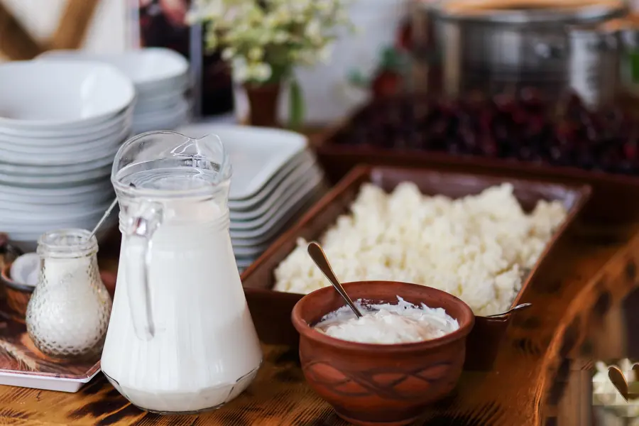 Домашние молочные продукты и творог